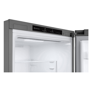 LG, NoFrost, 344 L, 186 cm, sidabrinis - Šaldytuvas Prekė - GBV3100CPY.APYQEUR