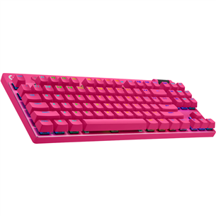 Logitech PRO X TKL, US, pink - Wireless keyboard Item - 920-012159 920-012159