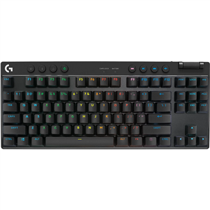 Logitech PRO X TKL, US, black - Wireless keyboard Item - 920-012136