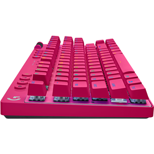 Logitech PRO X TKL, US, pink - Wireless keyboard Item - 920-012159