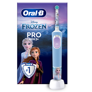 Braun Oral-B Vitality PRO Kids, Frozen - Elektrinis dantų šepetėlis Prekė - D103FROZEN