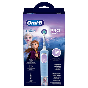 Braun Oral-B Vitality PRO Kids, Frozen - Elektrinis dantų šepetėlis Prekė - D103FROZEN