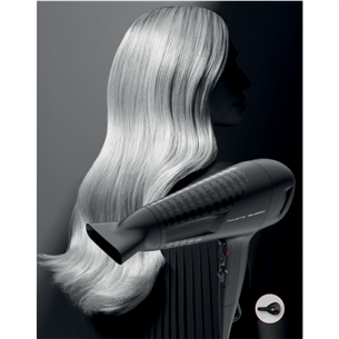 Rowenta x KARL LAGERFELD Studio Dry, 2100 W, black - Plaukų džiovintuvas Prekė - CV581LF0