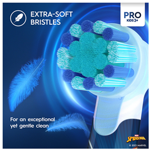 Braun Oral-B Vitality PRO Kids, Spiderman - Elektrinis dantų šepetėlis Prekė - D103SPIDERMAN