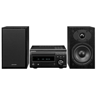 Denon M41DAB imtuvas, SC-M41 garso kolonėlės, juodas - Muzikinis centras RCDM41DABBKEK+SCM41B