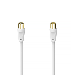 Hama Antenna Cable, 100 dB, gold-plated, 1,5 m, white - Cable Item - 00305066 00305066