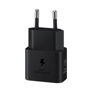 Samsung, USB-C, 25 W, black - Maitinimo adapteris Prekė - EP-T2510NBEGEU