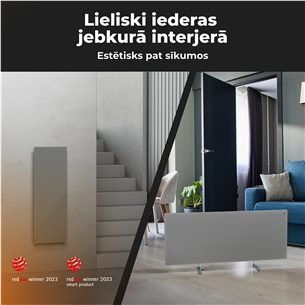 Šildytuvas Aeno, 700+ W, black Prekė - AGH0005S