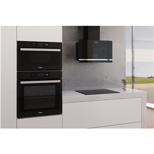 Whirlpool, 485 m³/h, plotis 60 cm, juodas - Gartraukis Prekė - WHVA62FLMK