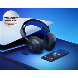 SteelSeries Arctis Nova 7P Wireless, PlayStation 5, black - Wireless headset Item - 61559
