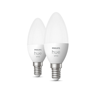 Philips Hue White, E14, soft warm, 2 pcs - Smart light Item - 929003021102
