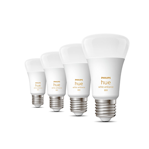 Philips Hue White Ambiance 800, E27, white, 4 pcs - Smart light Item - 929002489804