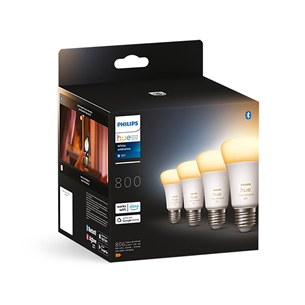 Philips Hue White Ambiance 800, E27, white, 4 pcs - Smart light Item - 929002489804
