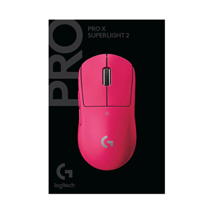 Logitech G PRO X Superlight 2, pink - Wireless mouse Item - 910-006797