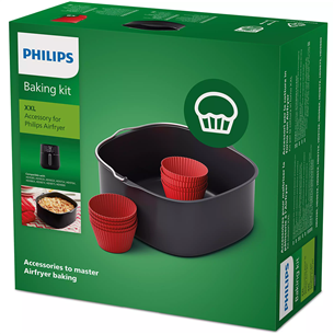 Philips XXL, 2,5 L, Air fryer accessory - Kepimo rinkinys Prekė - HD9957/00