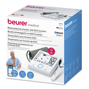Beurer, белый - Тонометр с функцией ЭКГ Товар - BM96
