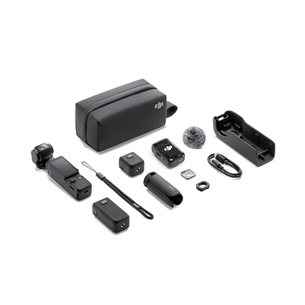 DJI Osmo Pocket 3 Creator Combo, gimbal, black - Kamera Prekė - CP.OS.00000302.01