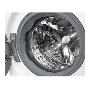 LG, TurboWash, 8 kg, gylis 47,5 cm, 1200 rpm - Skalbimo mašina Prekė - F2WR708S3W.ABWQPMR