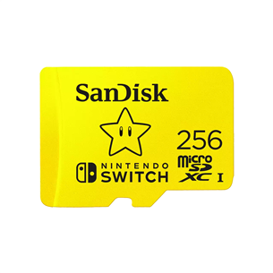 SanDisk microSDXC card for Nintendo Switch, 256 GB - Memory card Item - SDSQXAO-256G-GNCZN SDSQXAO-256G-GNCZN