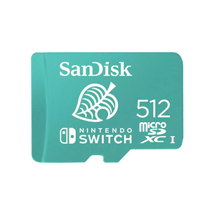 SanDisk microSDXC card for Nintendo Switch, 512 GB - Memory card Item - SDSQXAO-512G-GNCZN SDSQXAO-512G-GNCZN