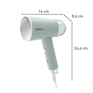 Tefal Origin, 1200 W, light green - Drabužių garintuvas Prekė - DT1034