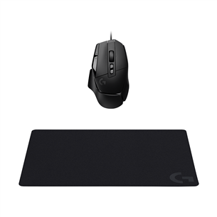 Logitech G502 X + G240, black - Mouse and mousepad Item - 991-000489