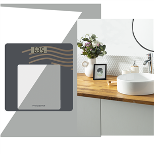 Rowenta Essential Dune, dark grey - Vonios svarstyklės Prekė - BS1330V0