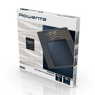 Rowenta Essential Dune, dark grey - Vonios svarstyklės Prekė - BS1330V0