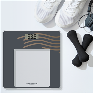 Rowenta Essential Dune, dark grey - Vonios svarstyklės Prekė - BS1330V0