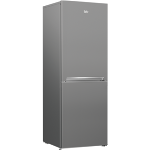 Beko, 229 L, 153 cm, silver - Refrigerator Item - RCSA240K40SN