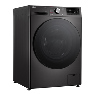 LG, 11 kg / 6 kg, depth 56,5 cm, 1400 rpm, black - Washer-dryer combo Item - F4DR711S2BA.APBQPMR