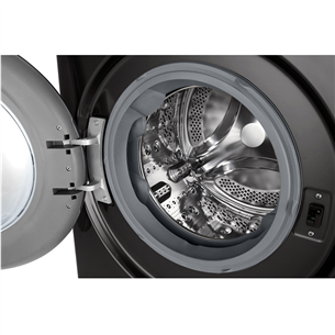 LG, 11 kg / 6 kg, depth 56,5 cm, 1400 rpm, black - Washer-dryer combo Item - F4DR711S2BA.APBQPMR