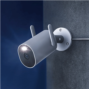 Stebėjimo kamera Xiaomi Outdoor Camera AW300, IP66, 2K, 102°, WiFi, balta Prekė-BHR6816EU