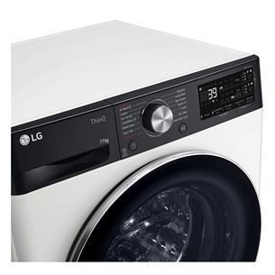 LG, 11 kg, depth 56,5 cm, 1400 rpm - Front load washing machine Item - F4WR711S3HA.ABWQWMR