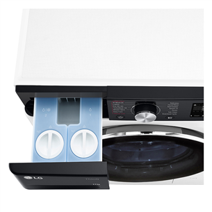 LG, 11 kg, depth 56,5 cm, 1400 rpm - Front load washing machine Item - F4WR711S3HA.ABWQWMR