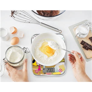 Tefal Optiss Decor - Virtuvinės svarstyklės Prekė - BC5125V1
