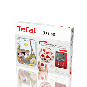 Tefal Optiss Decor - Virtuvinės svarstyklės Prekė - BC5125V1