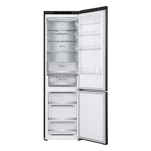 LG, NoFrost, 387 L, 203 cm, juodas - Šaldytuvas Prekė - GBV7280CEV.AEVQEUR