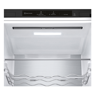 LG, NoFrost, 387 L, 203 cm, juodas - Šaldytuvas Prekė - GBV7280CEV.AEVQEUR