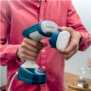 Tefal Access Steam Easy, 1400 W, baltas/mėlynas - Drabužių garintuvas Prekė - DT7130