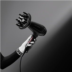Rowenta x KARL LAGERFELD K/Pro Stylist, black - Plaukų džiovintuvas Prekė - CV888LF0