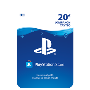 Sony PlayStation Network Live Card Kreditų kortelė, 20 € Prekė - 711719454991