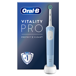 Braun Oral-B Vitality Pro, blue - Elektrinis dantų šepetėlis Prekė - D103VITALITYBLUE