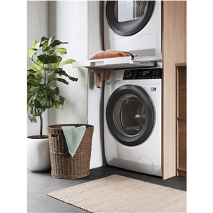 Electrolux, white - Stacking kit with pull-out shelf Item - E1WYHSK1