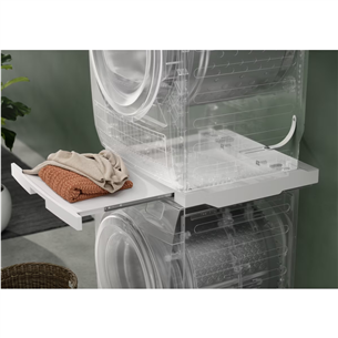Electrolux, white - Stacking kit with pull-out shelf Item - E1WYHSK1