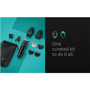 Braun Series 5, 9-in 1, black - Plaukų kirpimo mašinėlė Prekė - MGK5420