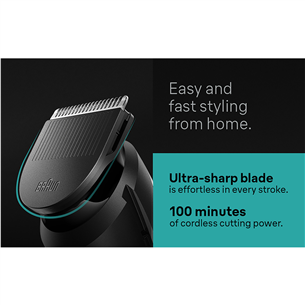 Braun Series 5, 9-in 1, black - Plaukų kirpimo mašinėlė Prekė - MGK5420