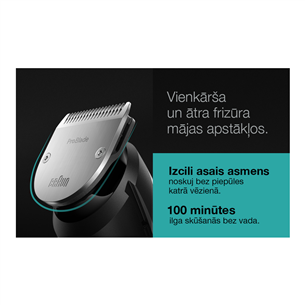Braun Series 5, 9-in 1, black - Plaukų kirpimo mašinėlė Prekė - MGK5420