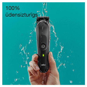 Braun Series 5, 9-in 1, black - Plaukų kirpimo mašinėlė Prekė - MGK5420