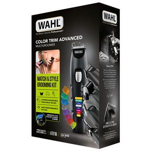 Wahl, Colour trim, black - Kūno ir barzdos skustuvas Prekė - 9893.0464